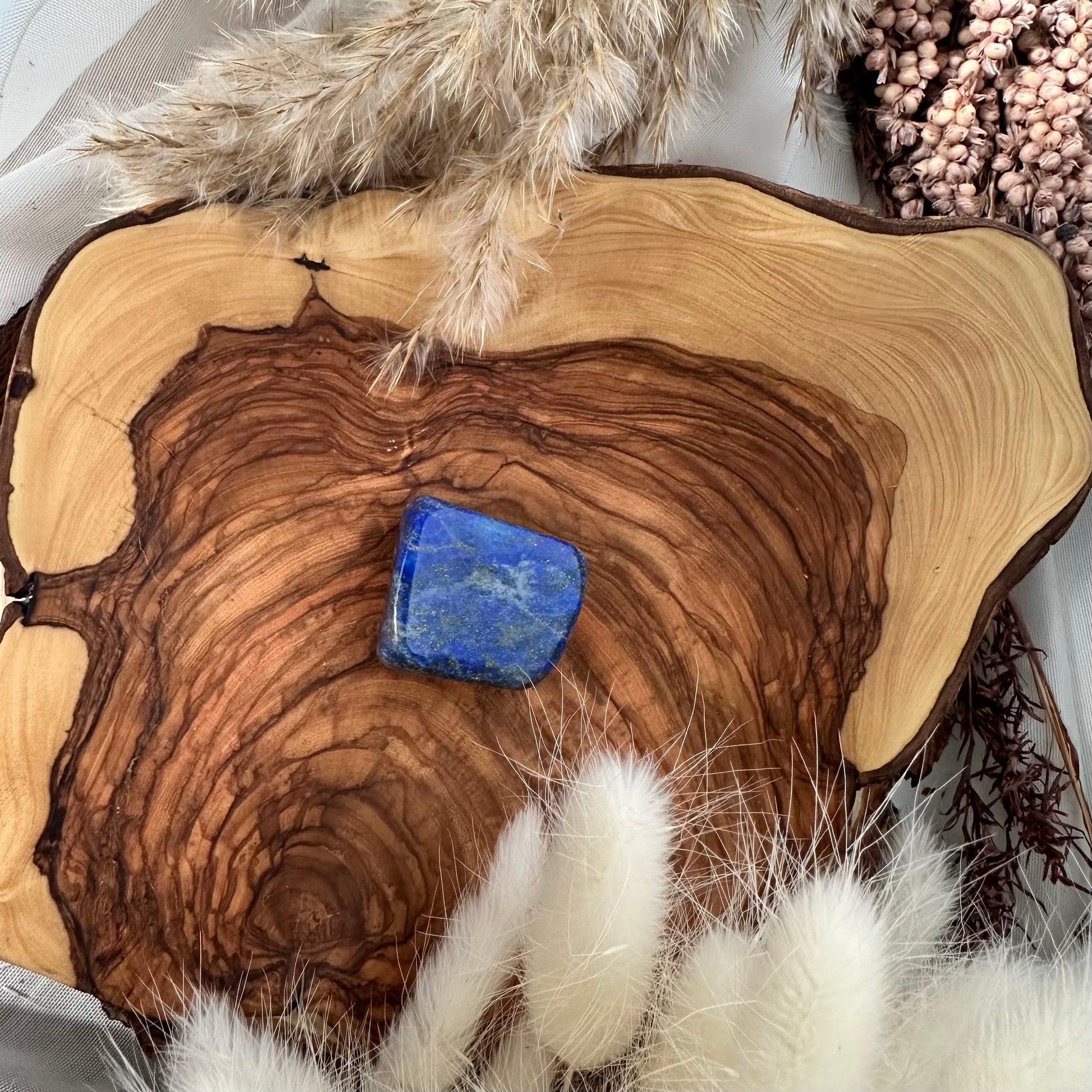 Lapislazuli Trommelstein