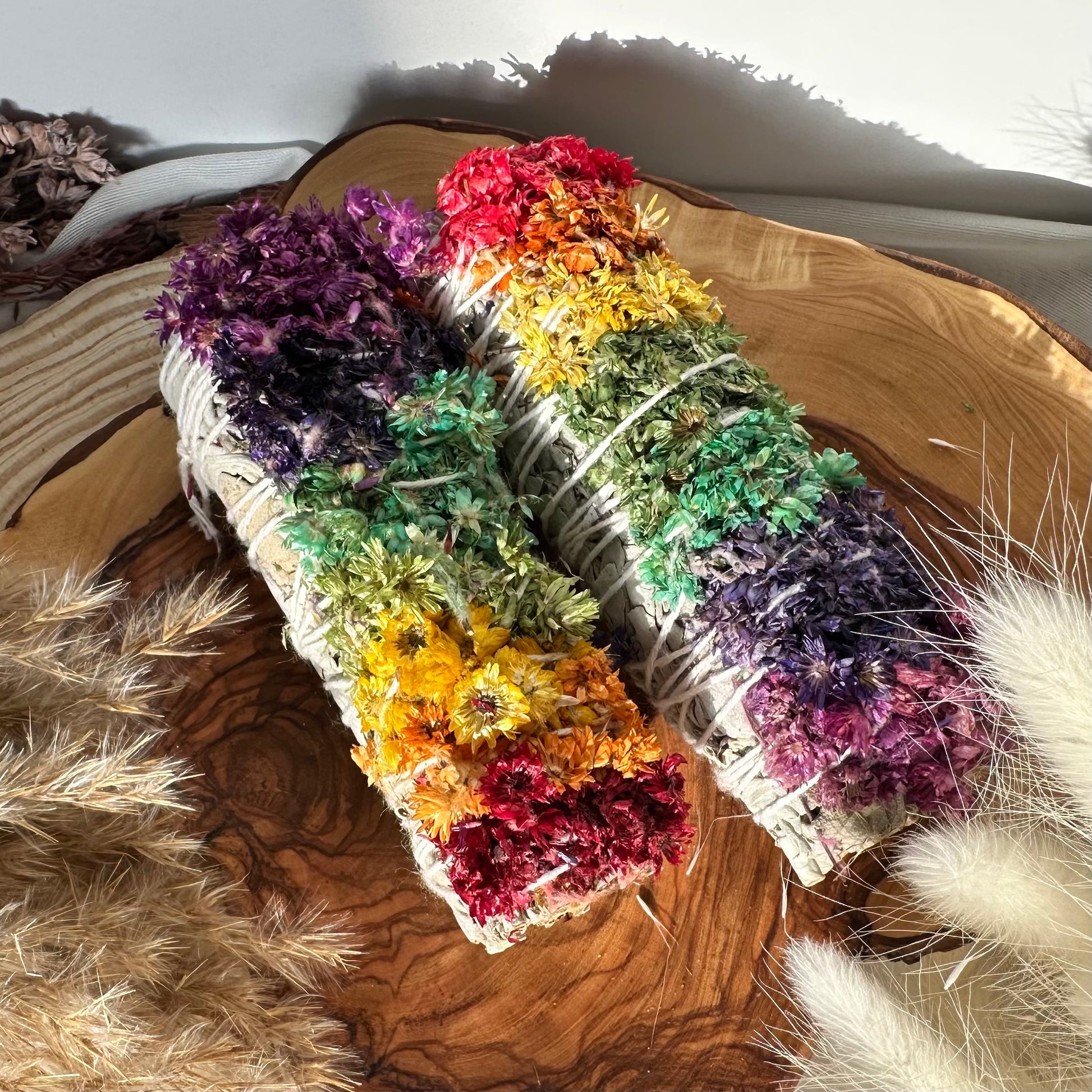 Weißer Salbei mit Königskerze