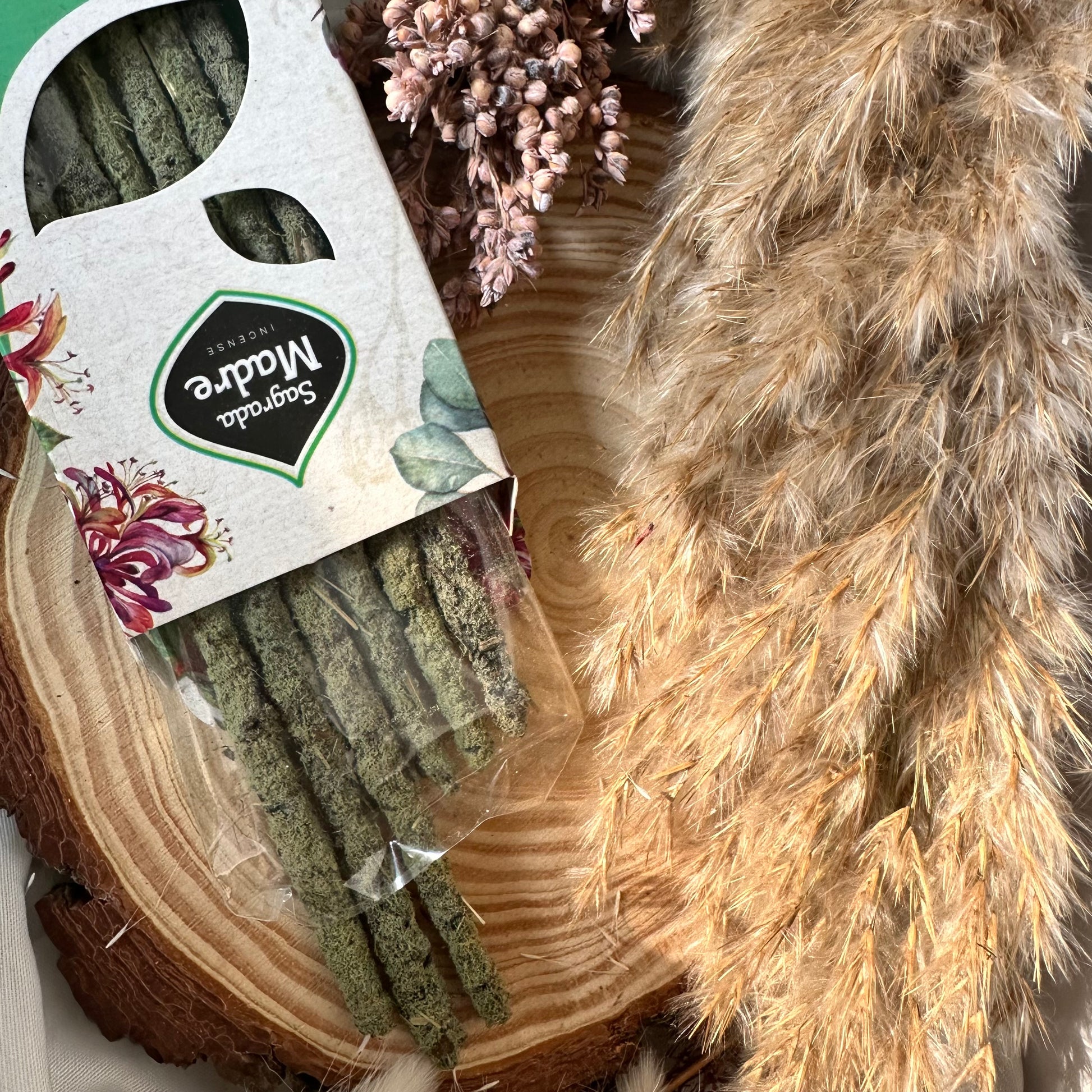 Räucherstäbchen Grüner Tee & Champa - Sagrada Madre